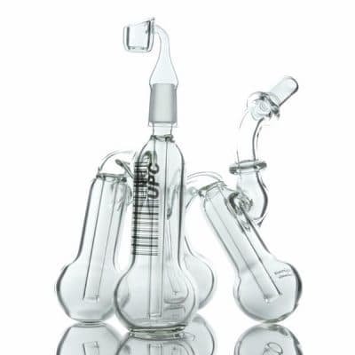 elaborate glass dab rig