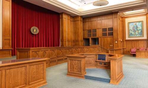 inside of court room