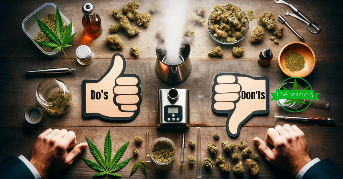 Do and Don'ts of Table Top Cannabis Vaporizers