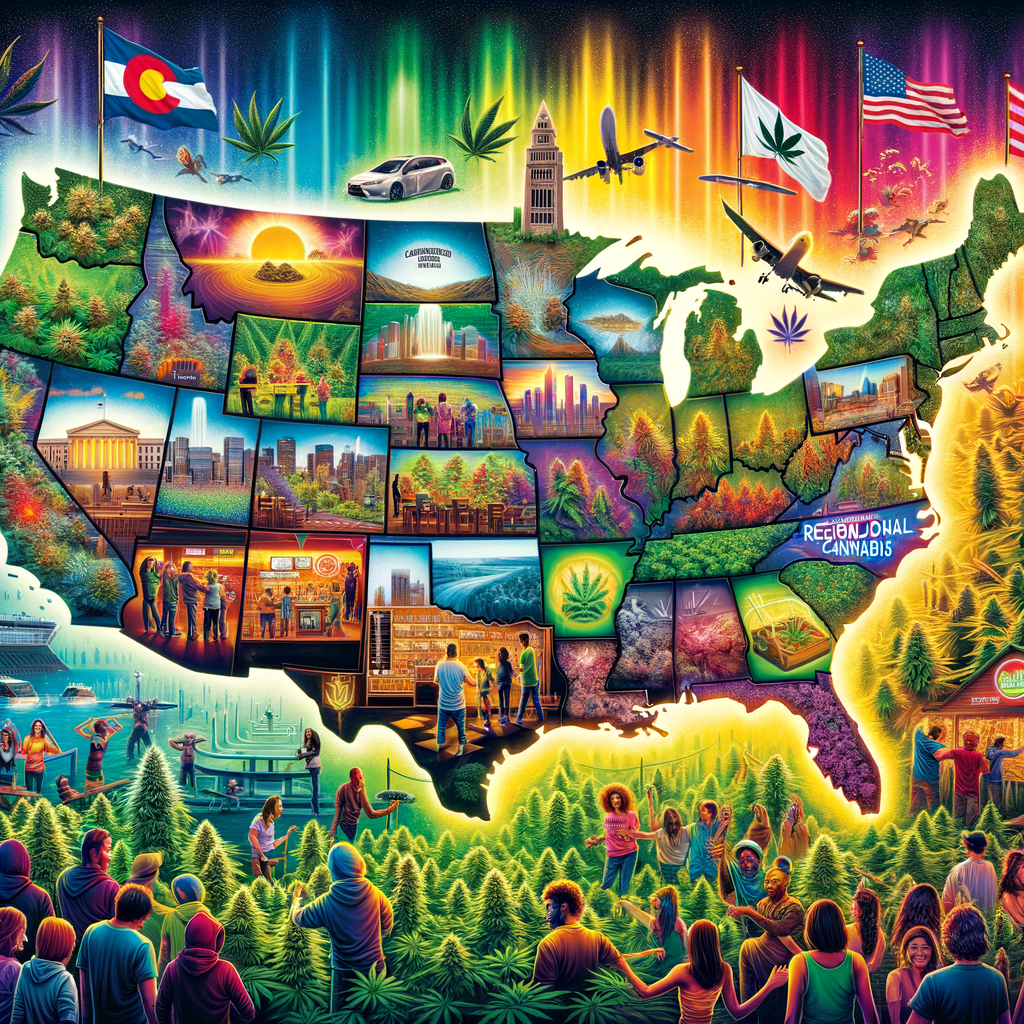 cannabis across America image representing cannabis in america