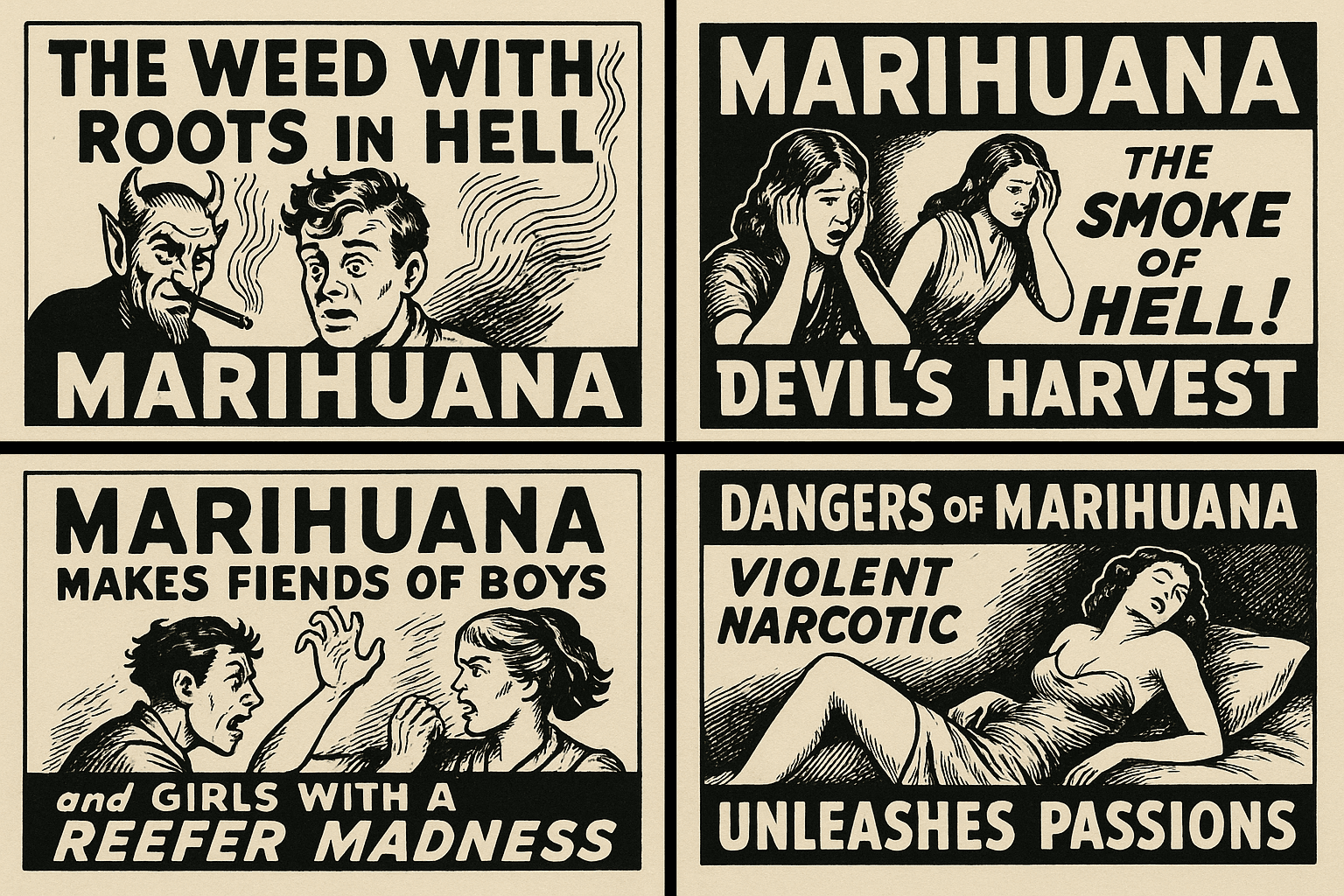 Early Anti-Cannabis Ads