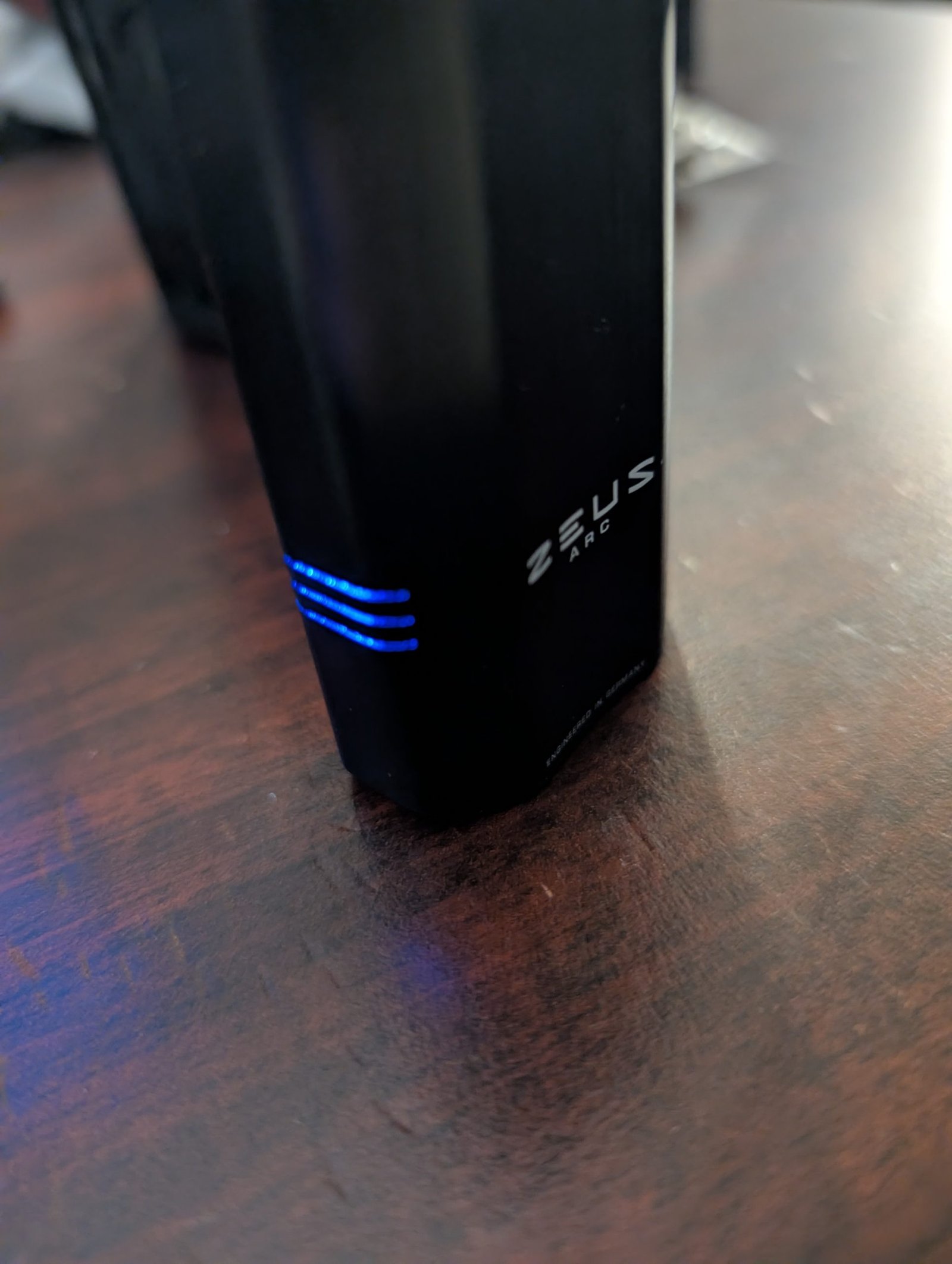 High flower heat setting on Zeus Arc GT4