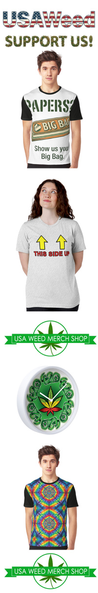 USAWeed Merch Left Rail